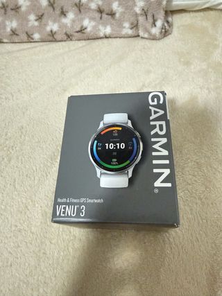 Garmin Venu 3 Blanco Bisel Plata