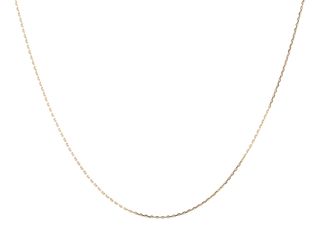 cadena oro 18k 25cm