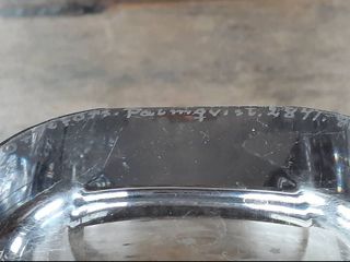 Jarrón Orrefors Cristal Diseño Mujer Flores