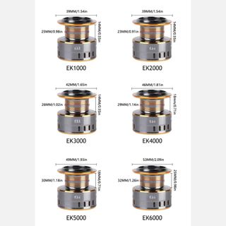 Carrete Spinning Ultraligero 1000–7000