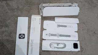 Apple Watch SE 44mm Argento con cinturino Nike