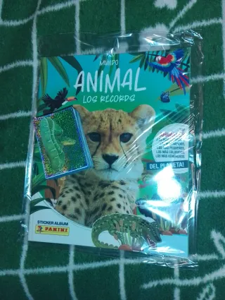 Mundo Animal Los Records Cromos Panini