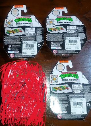 3x Shell Riders TMNT
