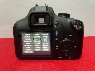 Canon 4000D 18MP Full HD Wifi + SD + Funda + 18-55