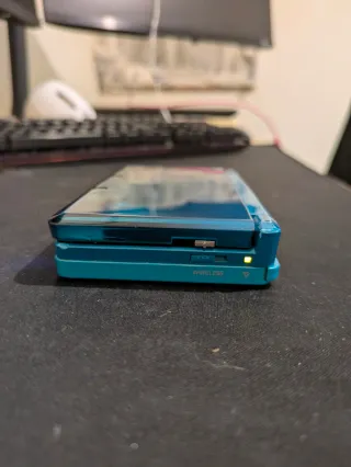 Nintendo 3DS Aqua 2011 + 6 Juegos + Caja original