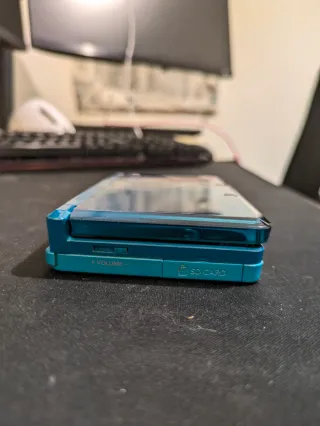 Nintendo 3DS Aqua 2011 + 6 Juegos + Caja original