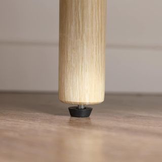 Mobile porta TV fino a 50'' con scomparti aperti e armadi con porta scorrevole, tavolo basso da soggiorno con 2 passacavi, 115X40X49Cm