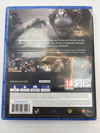 Videojuego PS4 God Of War