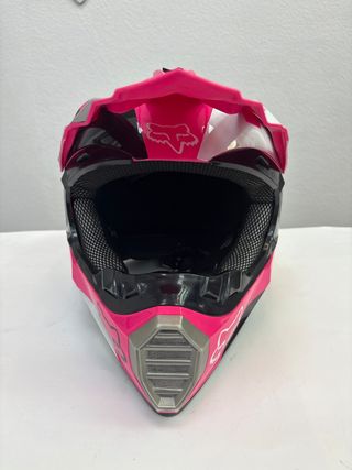 Casco Off Road Fox Fmvss 218Dot Talla S Rosa