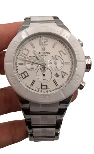 RELOJ FESTINA CERAMIC CHRONO HOMBRE A ESTRENAR