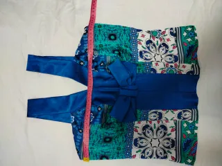 Falda y top estampado