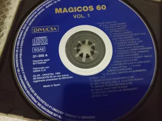 CD Compilatorio Mágicos 60 Sólo está el número 1