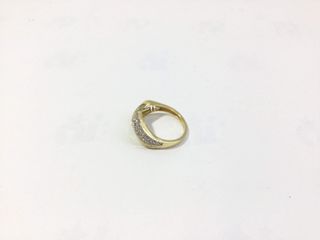 sortija oro 18k con circonita