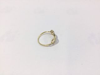 sortija oro 18k con circonita