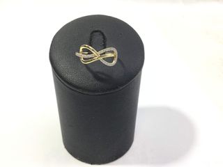 sortija oro 18k con circonita