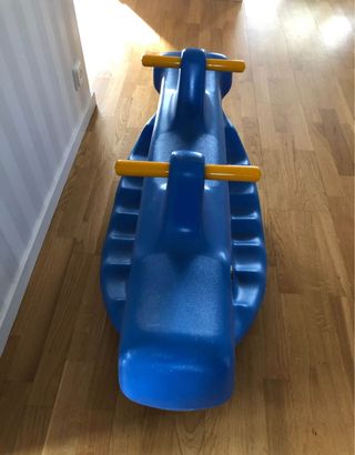 Ballena Balancín Little Tikes Azul