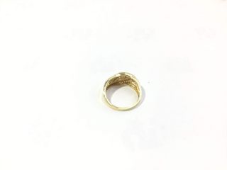 sortija oro 18k con circonita