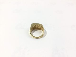 sortija oro 18k con circonita