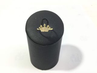 sortija oro 18k con circonita