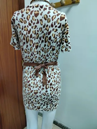Vestido/Kimono Animal Print Talla Única