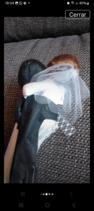 Pareja de novios para tarta