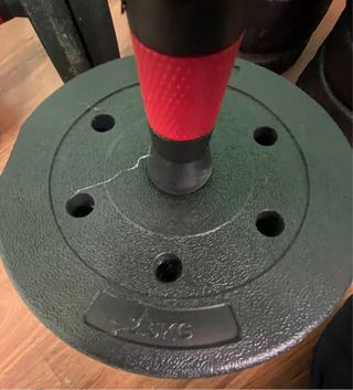 Juego Mancuernas con Barra y Discos