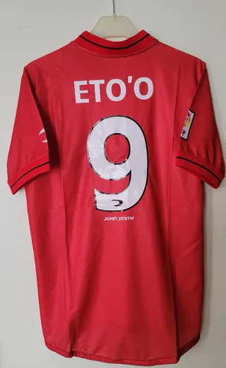 Camiseta Mallorca de fútbol Eto'o retro vintage