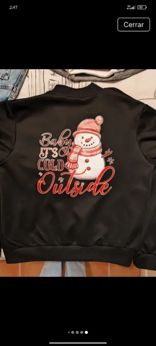 Sudadera Disney Donald y Daisy Navidad