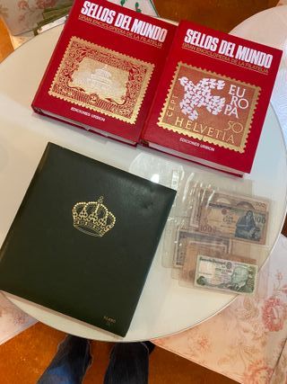 Álbum Filabo Colección Sellos Antiguo