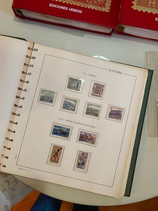 Álbum Filabo Colección Sellos Antiguo