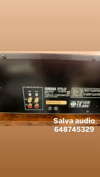 Doble pletina Yamaha KX-W392