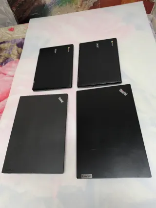 Lote 4 Portátiles Lenovo Negros