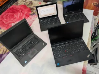 Lote 4 Portátiles Lenovo Negros