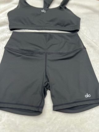 Alo Yoga Conjunto Deportivo Negro