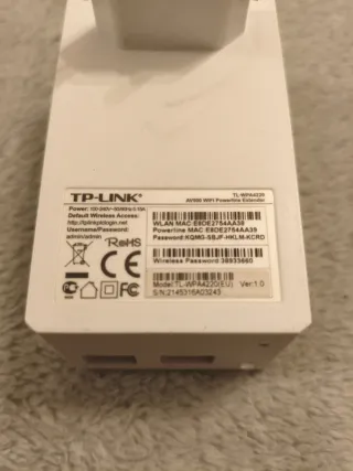Kit PLC TP-Link AV500 + Extensor WiFi