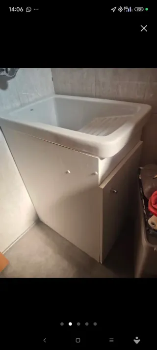 Lavadero Roca con mueble