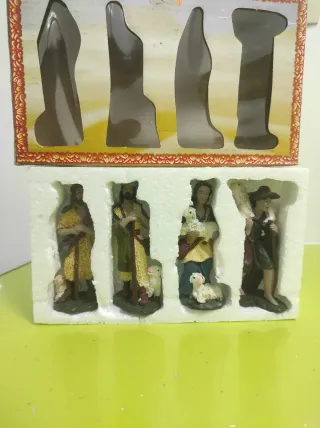 Caja Figuras Belén Vintage Atosa Nuevas