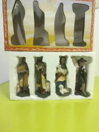 Caja Figuras Belén Vintage Atosa Nuevas