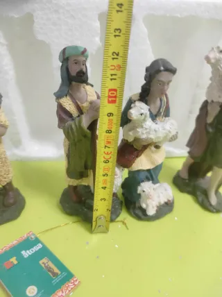 Caja Figuras Belén Vintage Atosa Nuevas