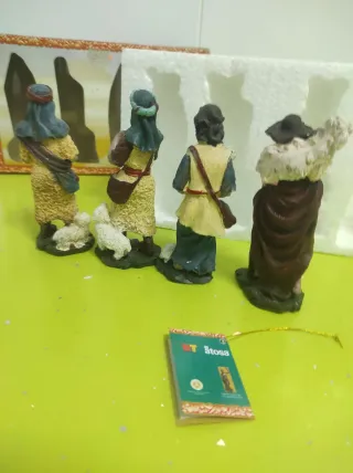 Caja Figuras Belén Vintage Atosa Nuevas