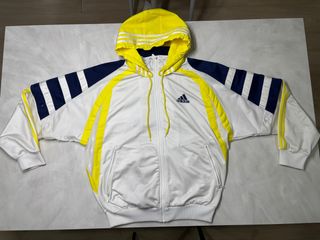 Felpa Adidas Vintage Anni 90 Cappuccio