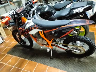 Moto Enduro IRM 250 Negra/Naranja