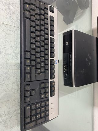 Ordenador HP Negro y Plateado