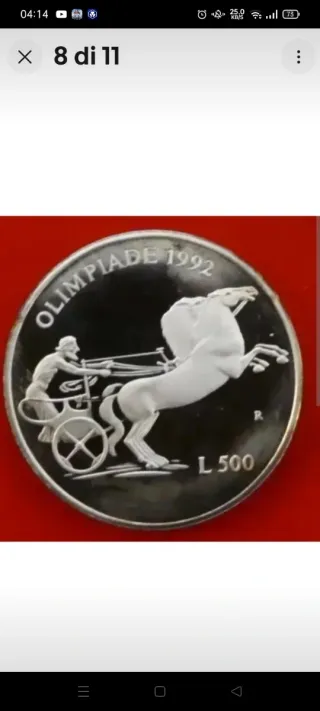 San Marino 1992 dittico 500-1000 lire