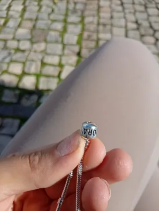 Pulseira Pandora com 6 Charms