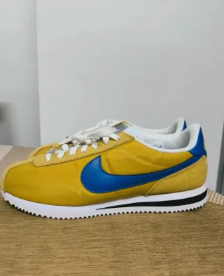 Nike Cortez Infinite Gold Azul Amarillo