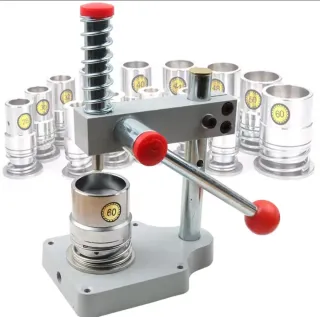 Máquina para forrar botones