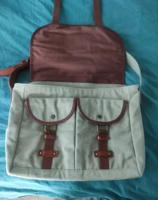 Maletín Porta Documentos Massimo Dutti Beige