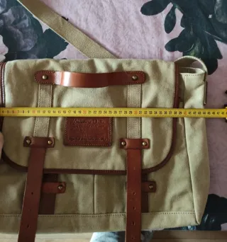 Maletín Porta Documentos Massimo Dutti Beige