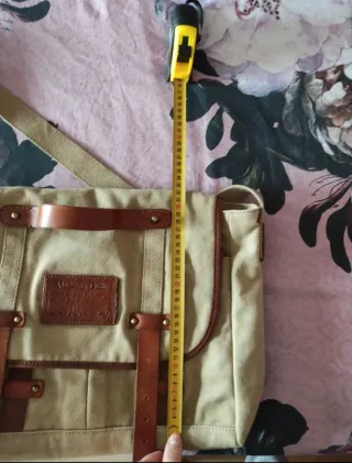 Maletín Porta Documentos Massimo Dutti Beige